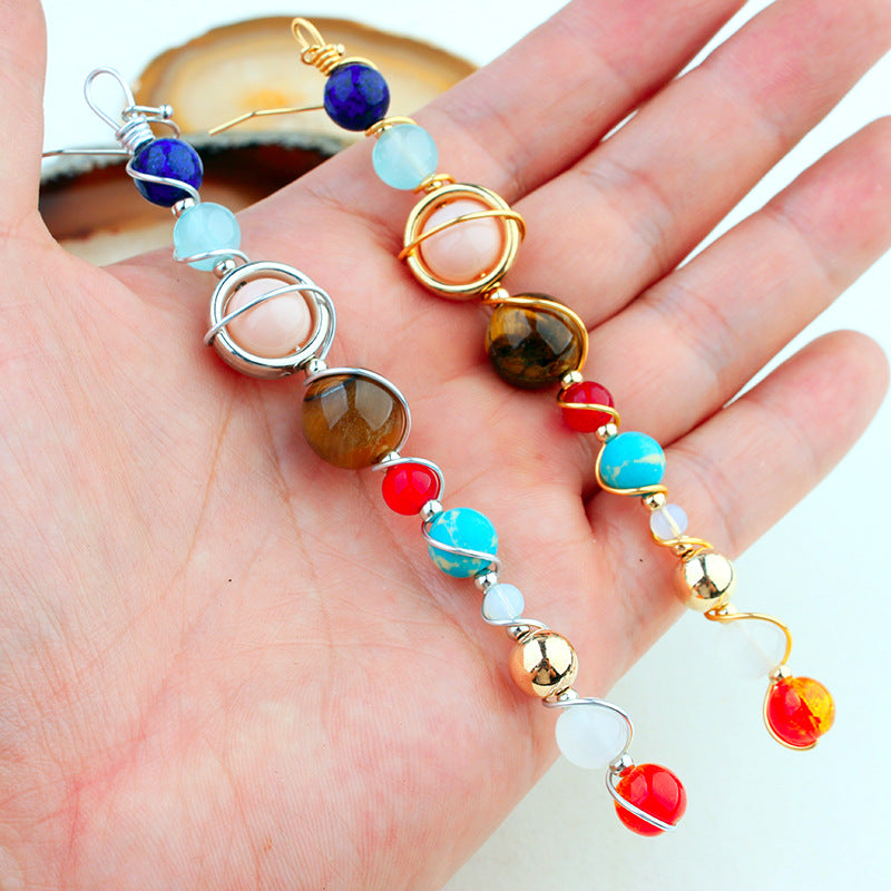 Universe Solar System Stone Earrings - Shuntia Symonette