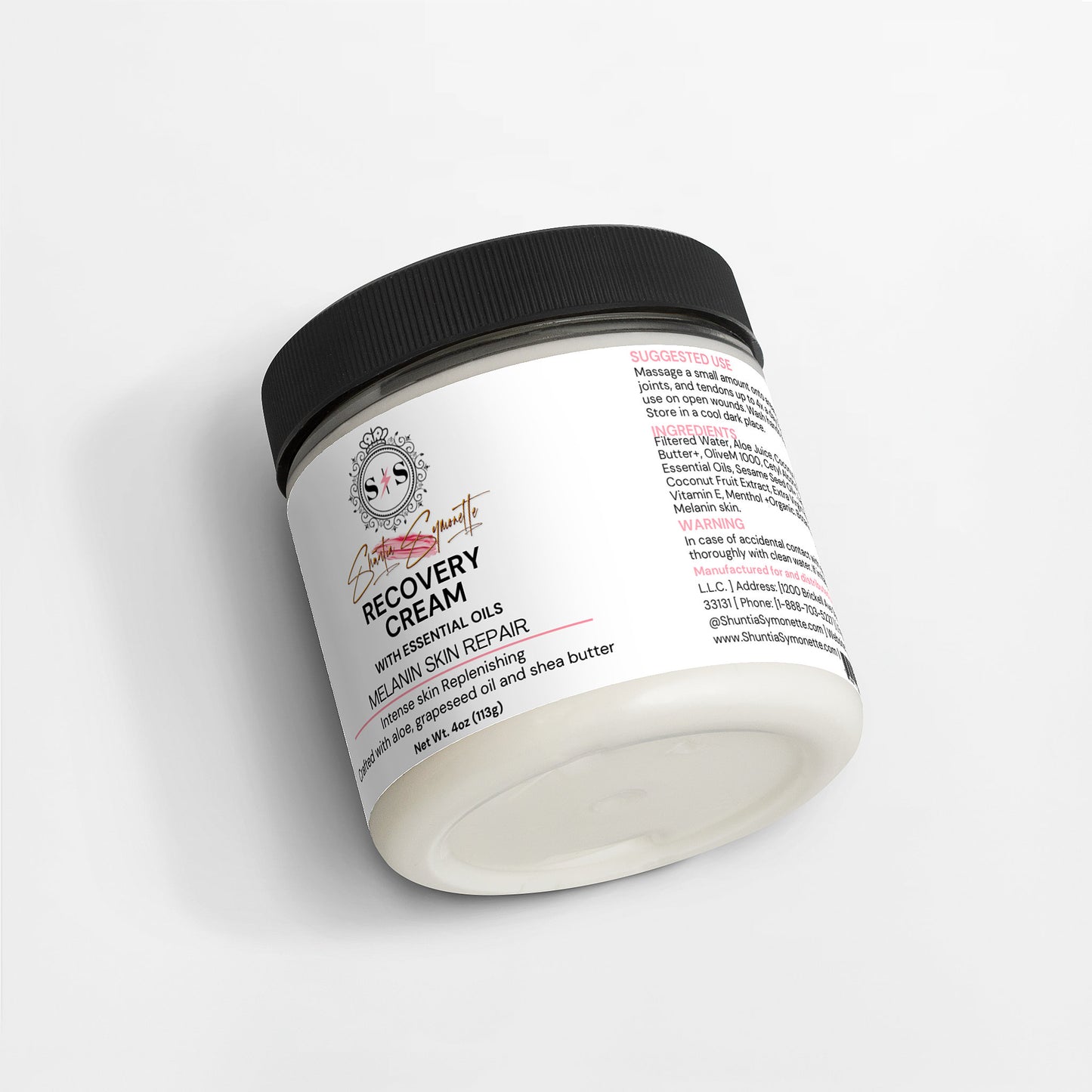 Recovery Cream For Melanin Skin