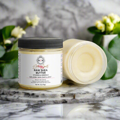 Raw Shea Butter For Melanin Skin