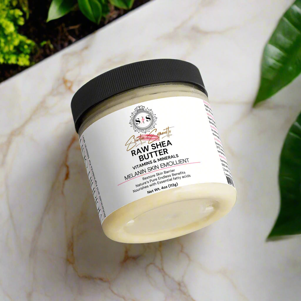 Raw Shea Butter For Melanin Skin