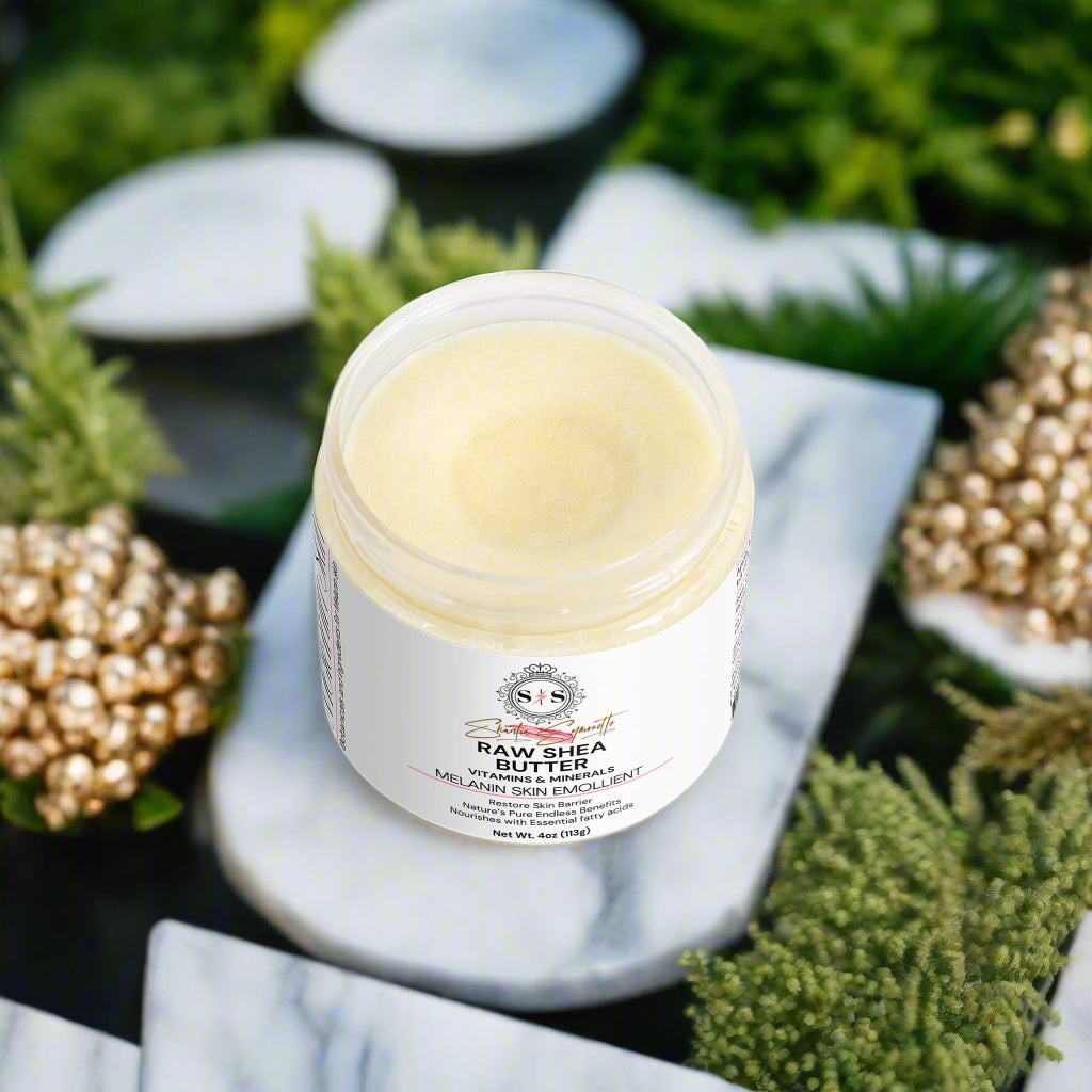 Raw Shea Butter For Melanin Skin