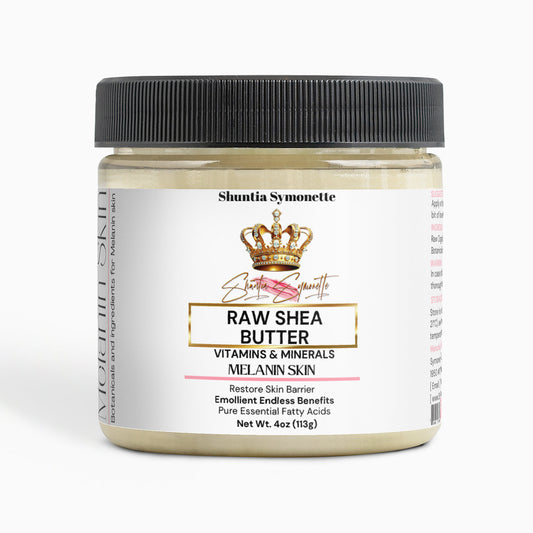 Raw Shea Butter For Melanin Skin