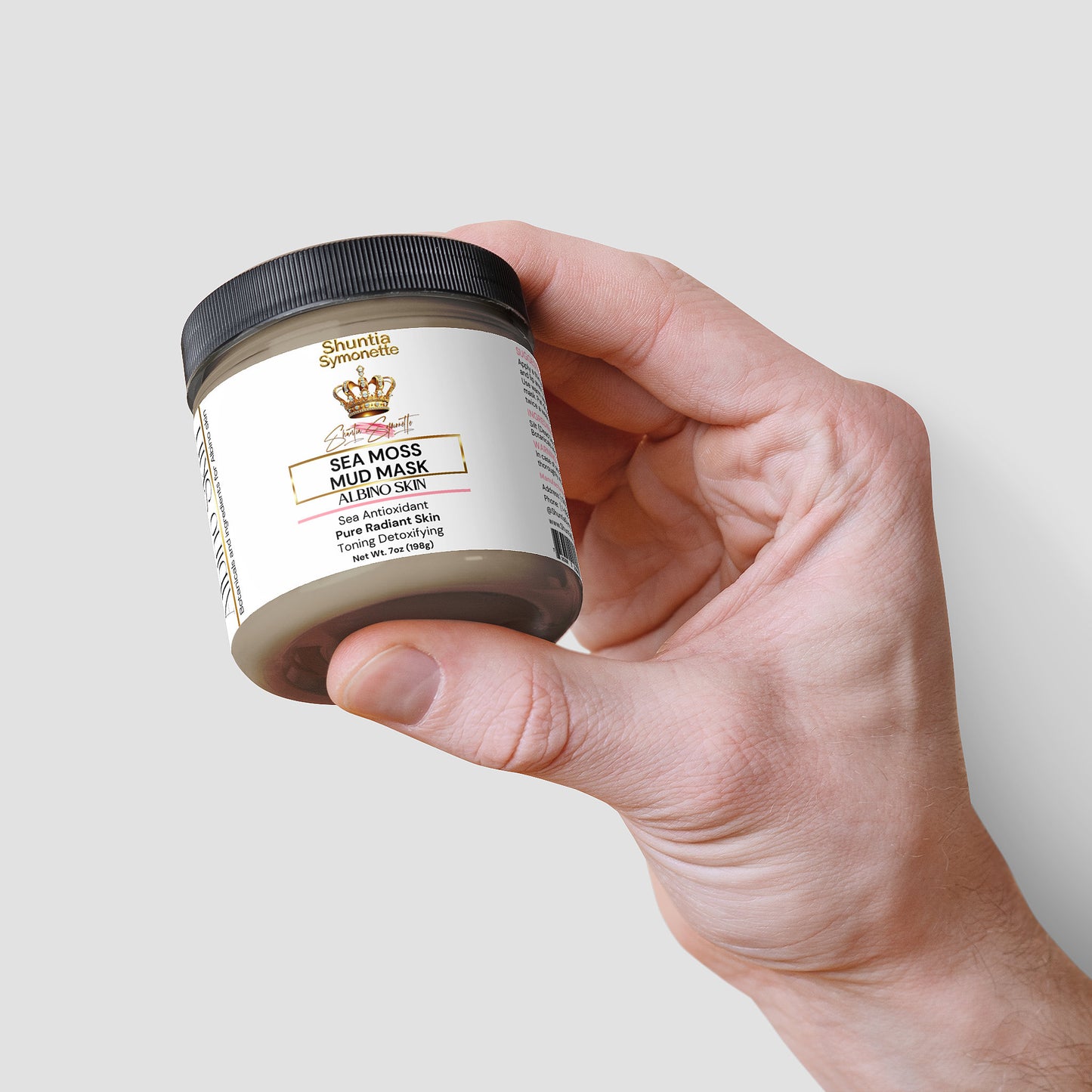 Sea Moss Mud Mask For Albino Skin