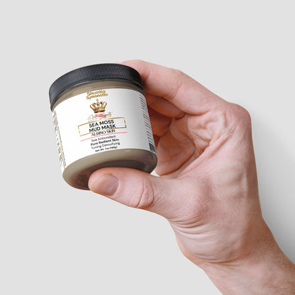 Sea Moss Mud Mask For Albino Skin