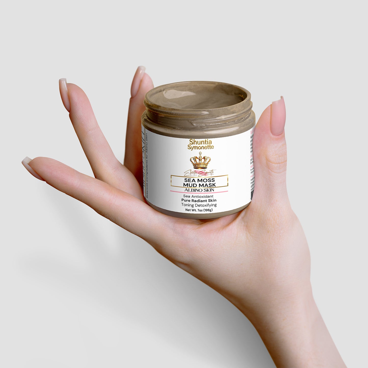 Sea Moss Mud Mask For Albino Skin