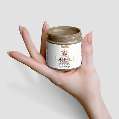 Sea Moss Mud Mask For Albino Skin