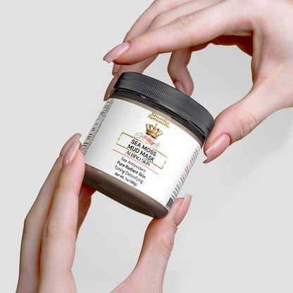 Sea Moss Mud Mask For Albino Skin