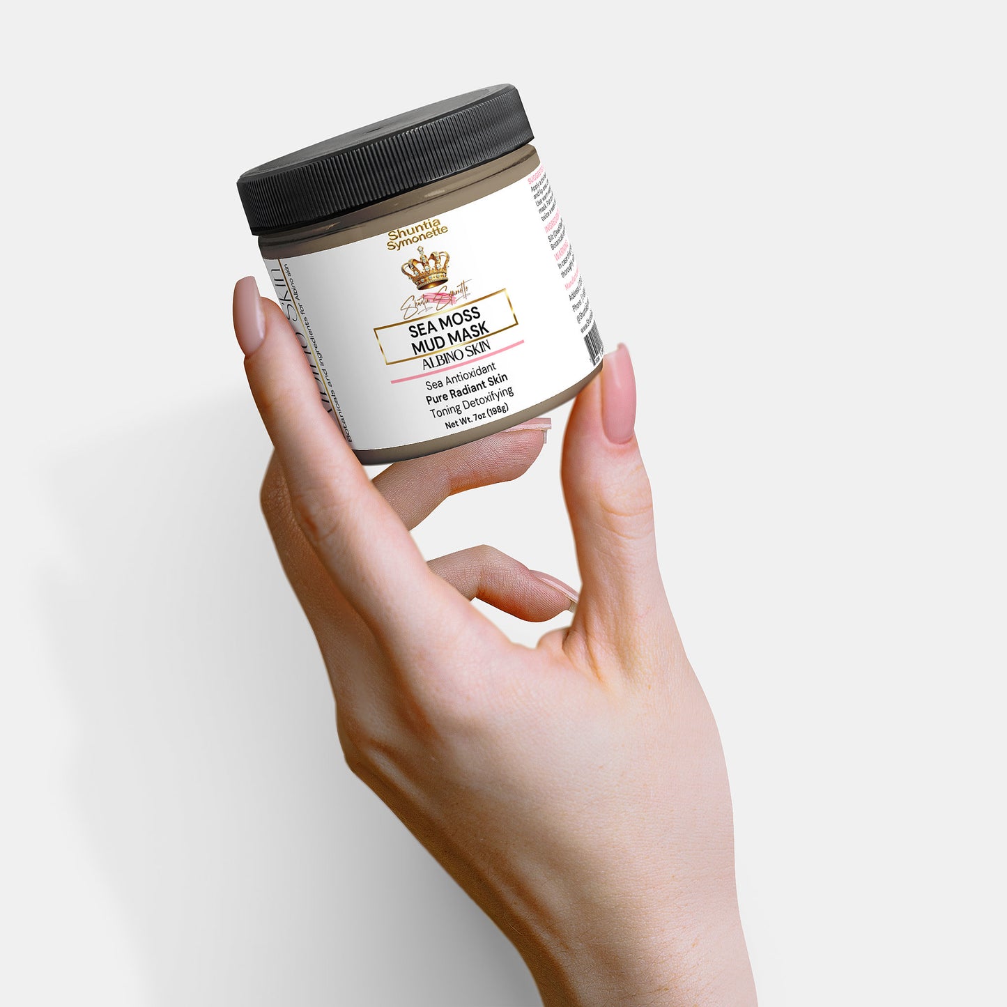 Sea Moss Mud Mask For Albino Skin
