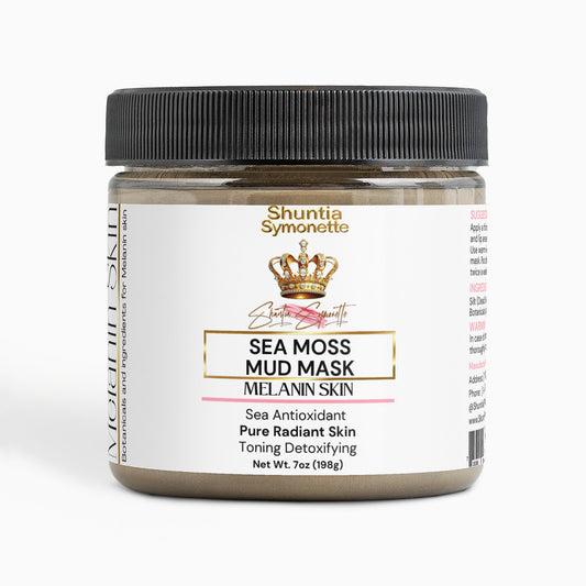 Sea Moss Mud Mask For Melanin Skin