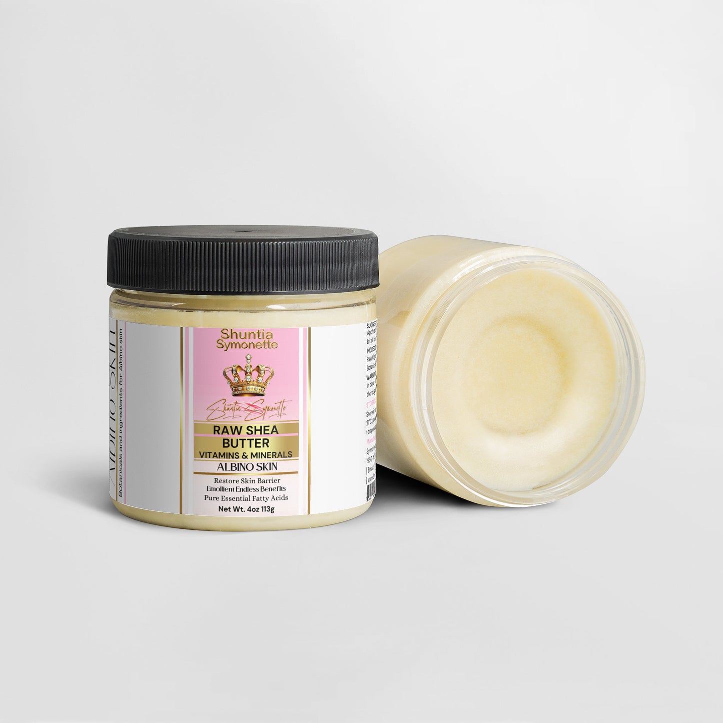 Raw Shea Butter For Albino Skin - Shuntia Symonette