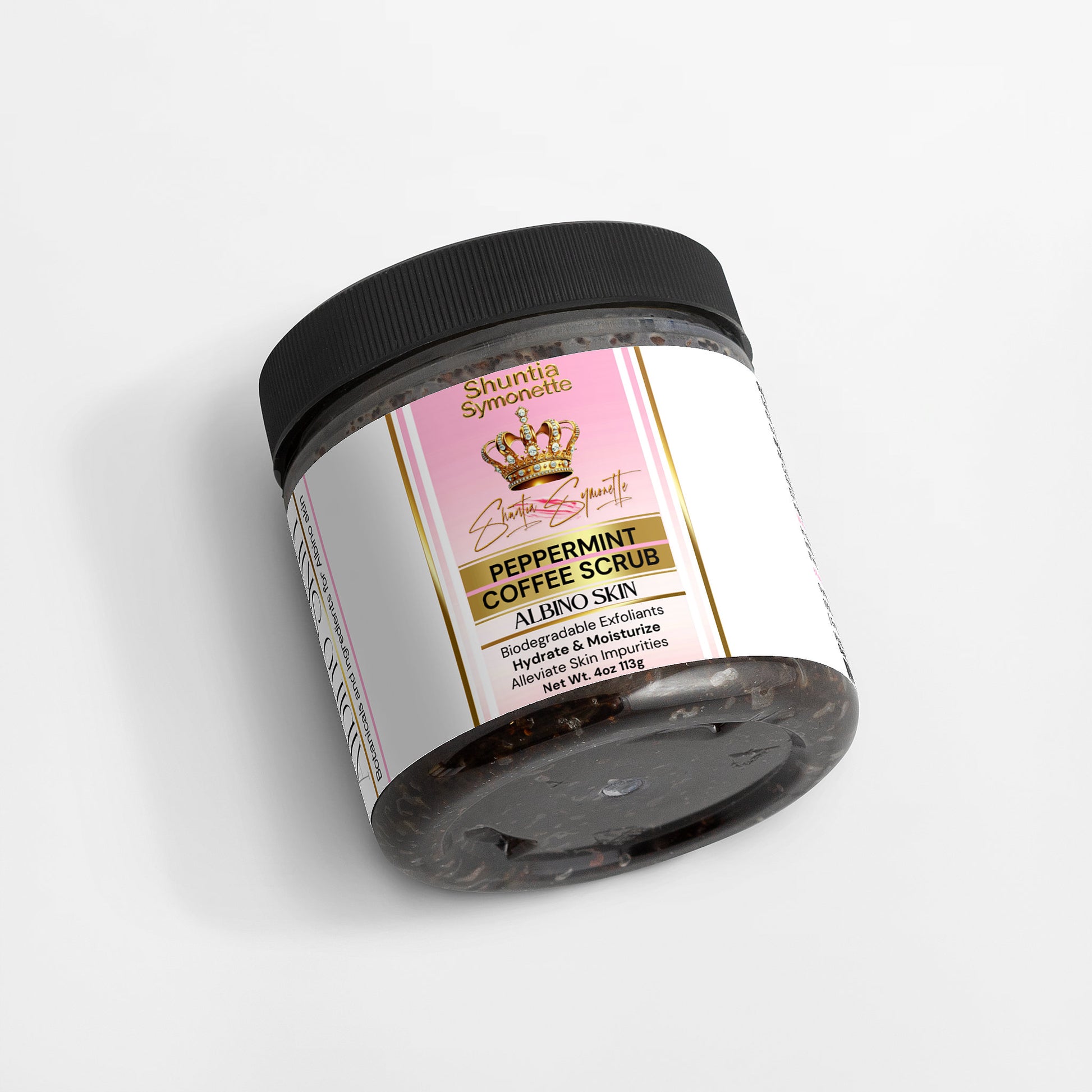 Peppermint Coffee Scrub For Albino Skin - Shuntia Symonette