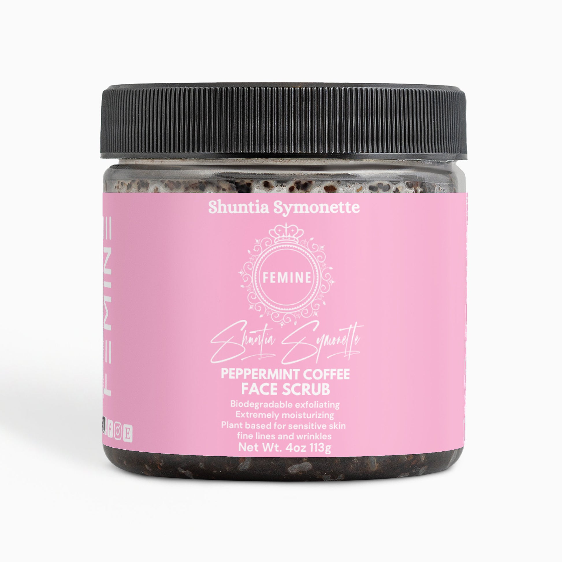 Peppermint Coffee Scrub - Shuntia Symonette