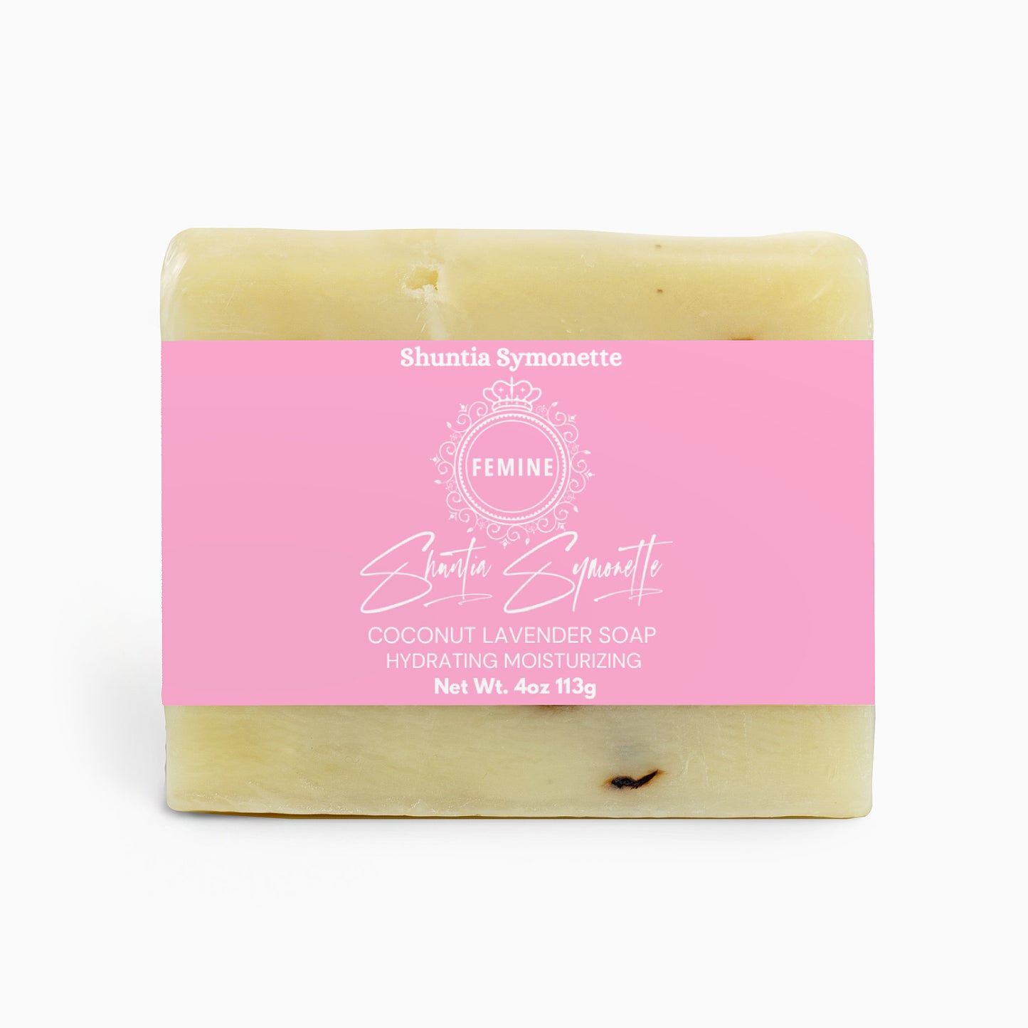 Coconut Lavender Soap - Shuntia Symonette