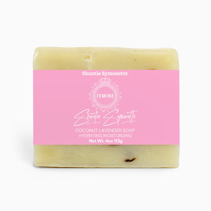 Coconut Lavender Soap - Shuntia Symonette