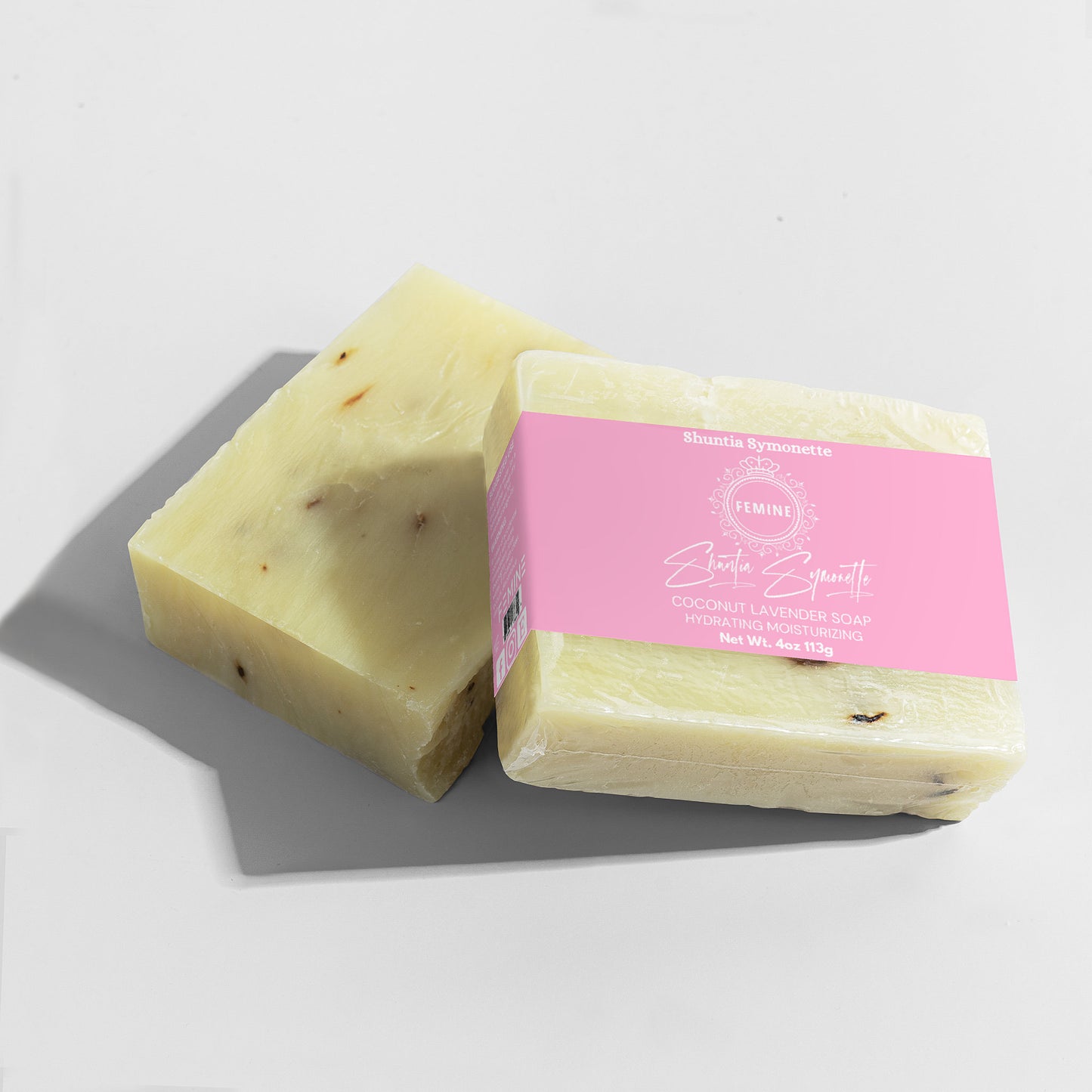 Coconut Lavender Soap - Shuntia Symonette