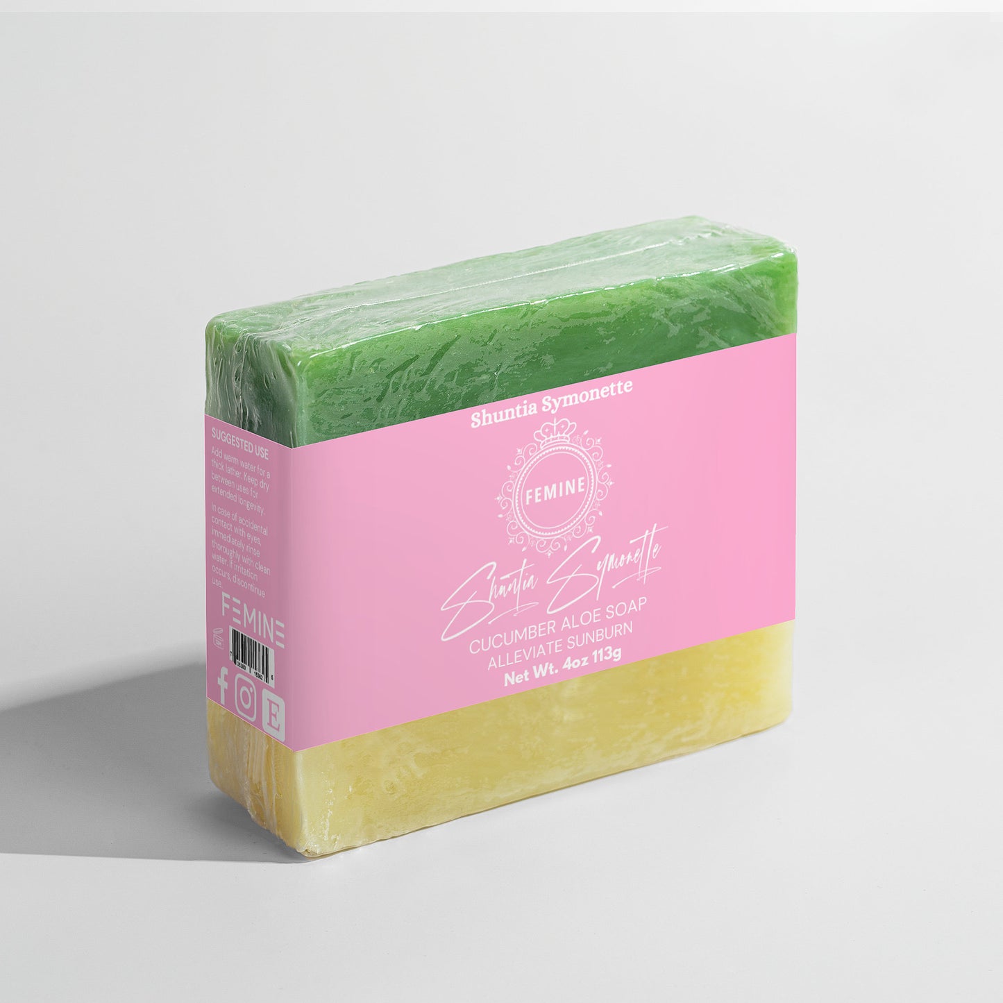 Cucumber Aloe Soap - Shuntia Symonette