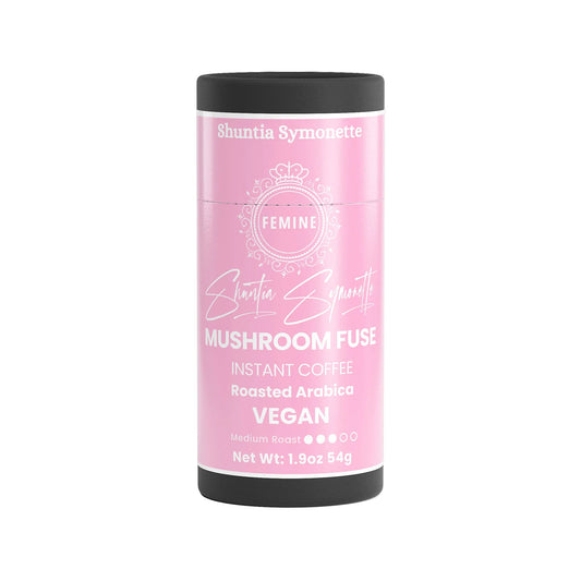 Mushroom Fuse Instant Coffee (Medium Roast) Women superfood vitamin supplements by Shuntia Symonette shop on google amazon etsy tik tok shop instagram facebook twitter Ai viral trending explore skincare cosmetics health and wellness