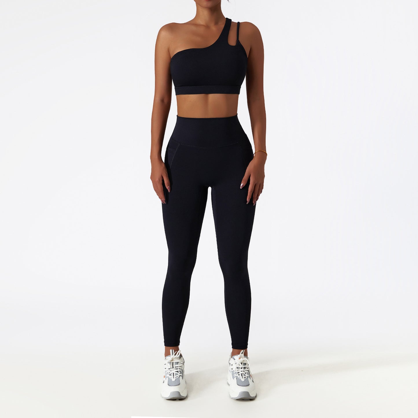Couture Yoga Pocket Running Sports Suit - Shuntia Symonette