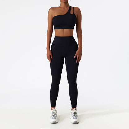 Couture Yoga Pocket Running Sports Suit - Shuntia Symonette