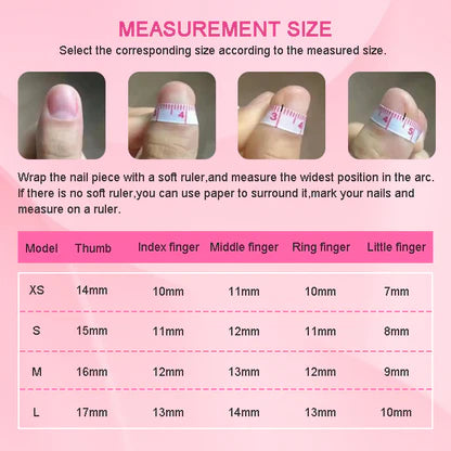 GGddsha Long Nail Designs Reusable PMMA AcrylicBaroque Glass Style Press-on Nails With Box Gifts ForWomen,Mosaic Mirage - Shuntia Symonette