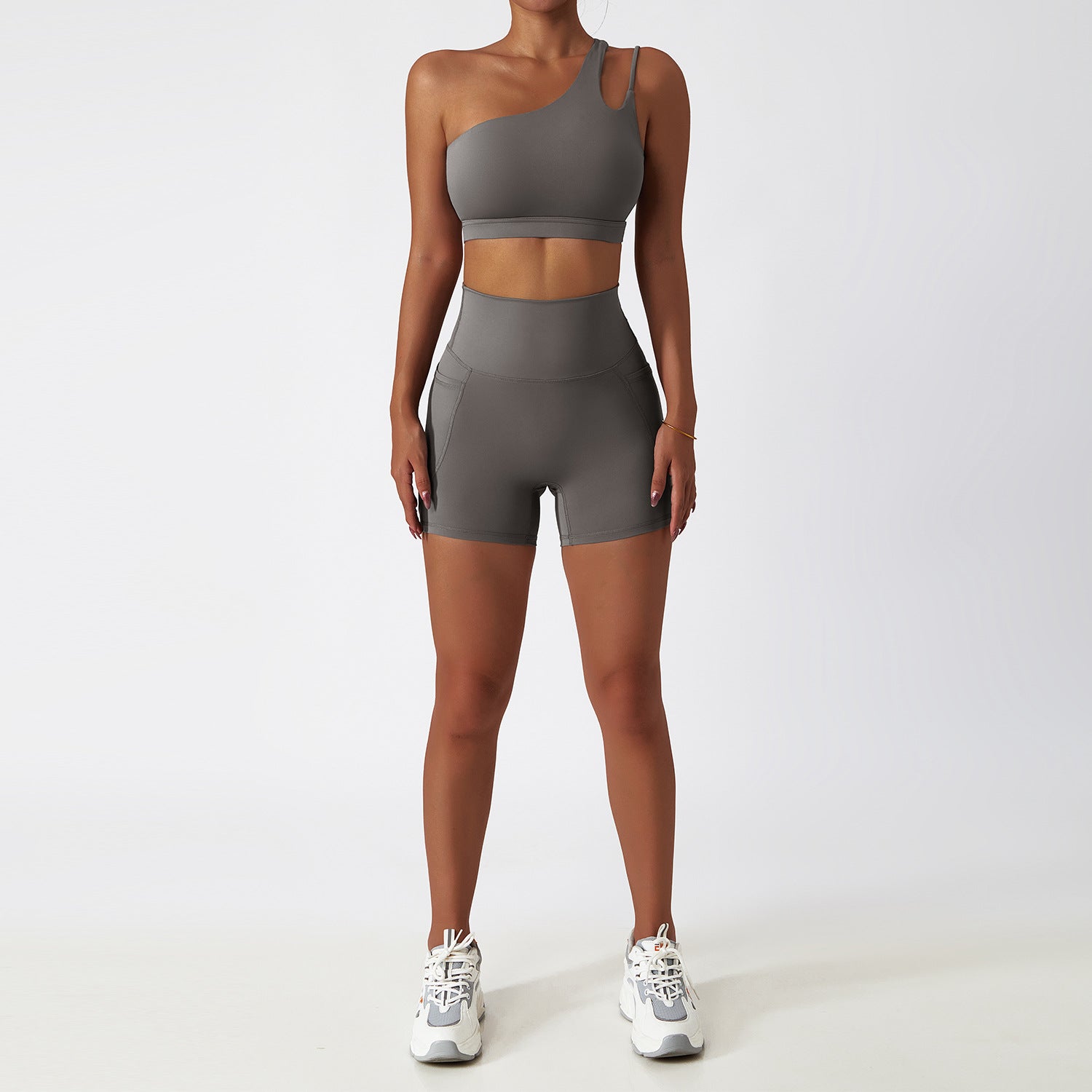 Couture Yoga Pocket Running Sports Suit - Shuntia Symonette