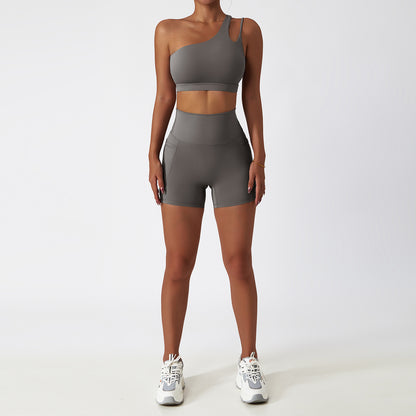 Couture Yoga Pocket Running Sports Suit - Shuntia Symonette