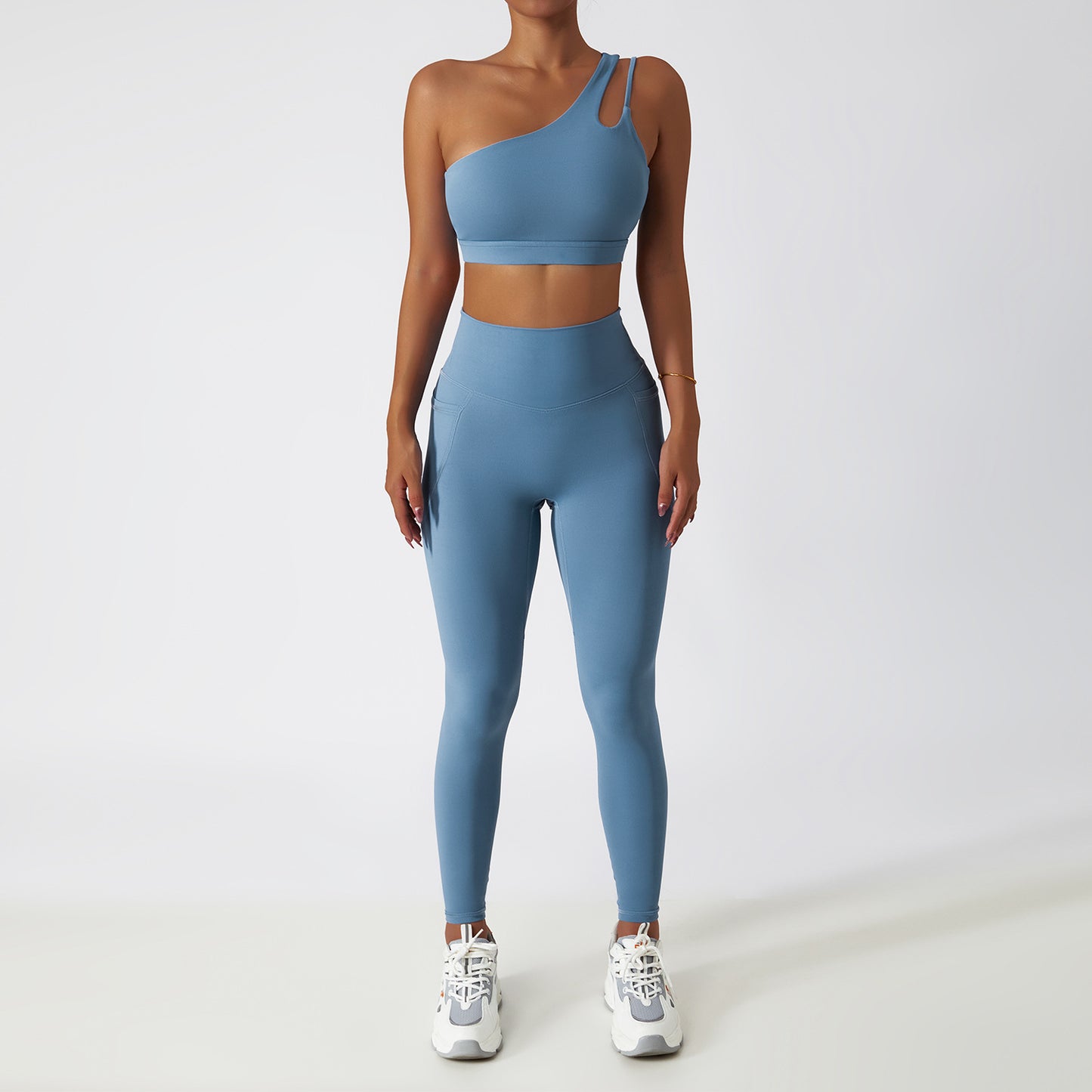 Couture Yoga Pocket Running Sports Suit - Shuntia Symonette