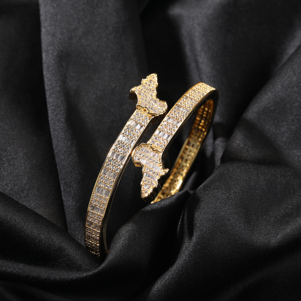 Africa Map Bracelet Jewelry - Shuntia Symonette