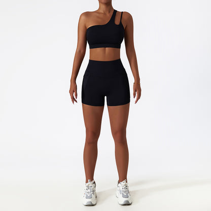 Couture Yoga Pocket Running Sports Suit - Shuntia Symonette