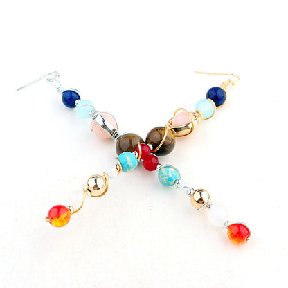 Universe Solar System Stone Earrings - Shuntia Symonette