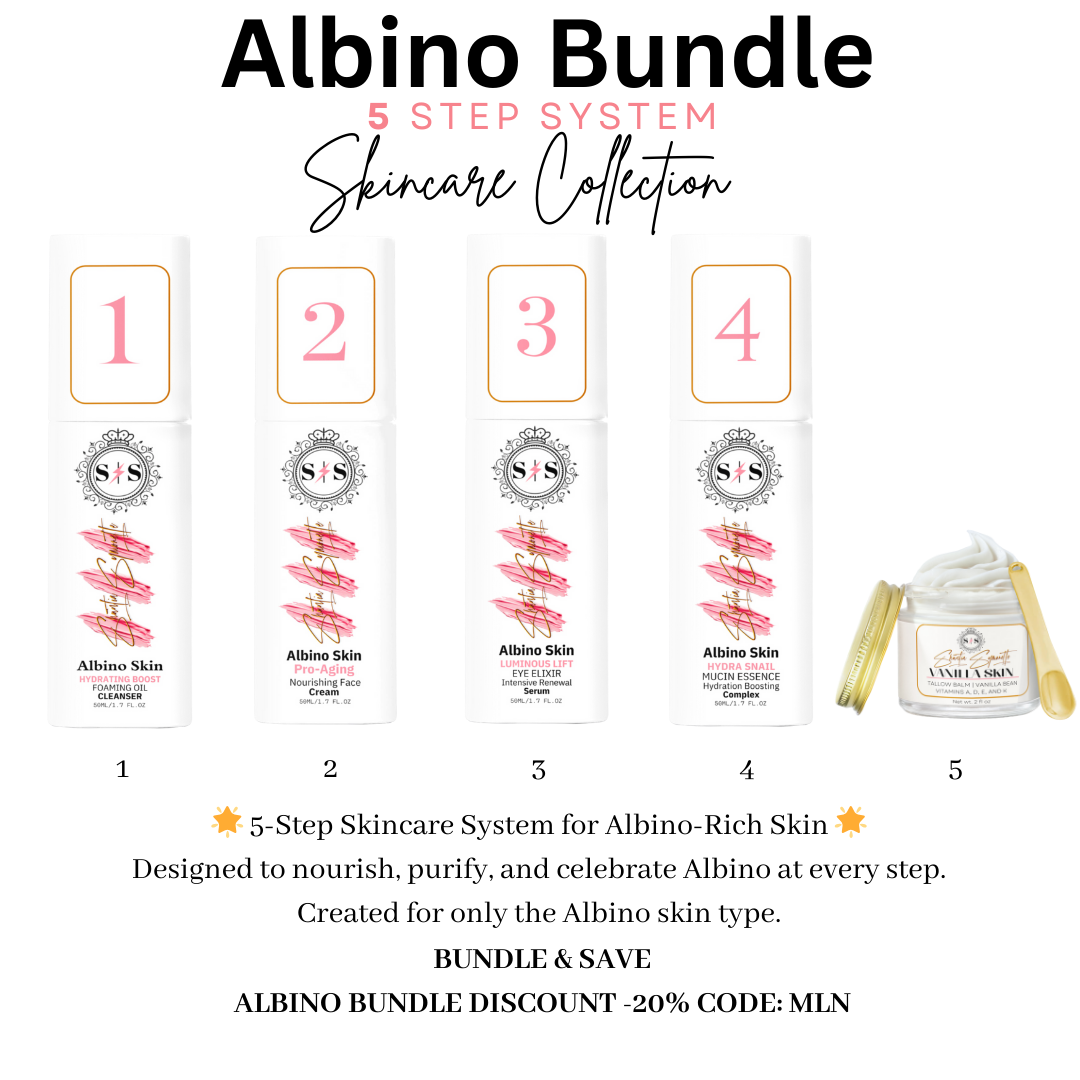 Albino Skincare Bundle - Shuntia Symonette