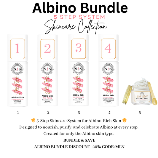 Albino Skincare Bundle - Shuntia Symonette