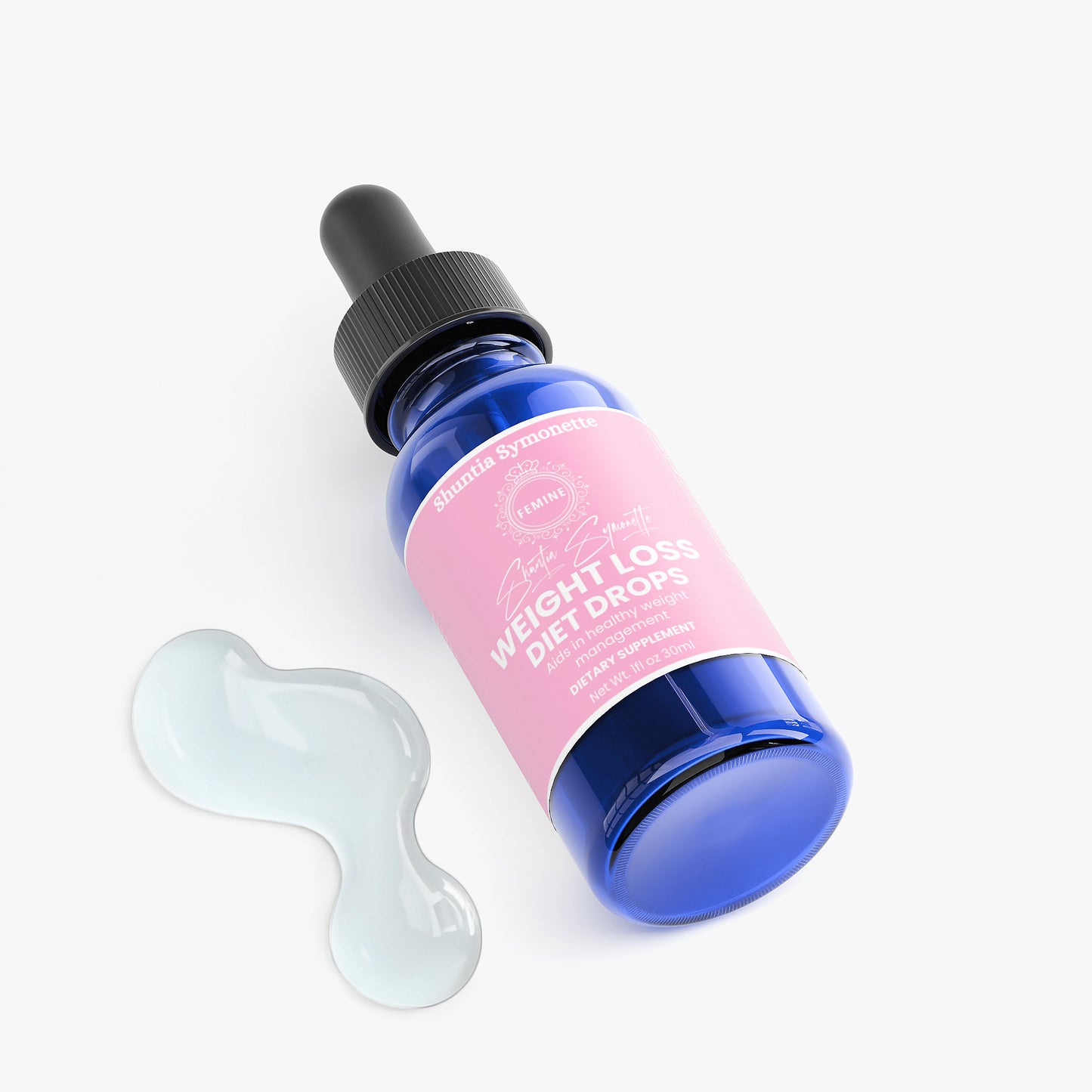 Diet drops liquid supplement for appetite support and metabolism wellness by shuntia symonette