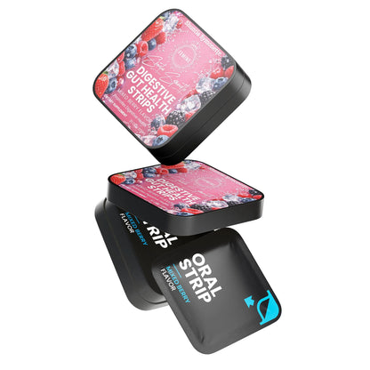 Fast dissolve digestive gut health oral strips for digestive balance and wellness support supplement 2