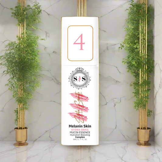 Hydra Snail Mucin Essence for melanin skin deep hydration