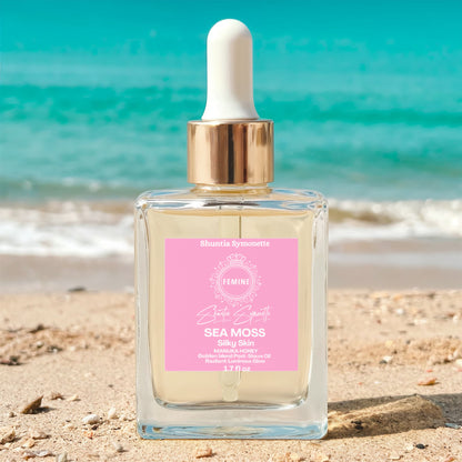 Manuka Honey Sea Moss Post Shave Oil soothing aftershave oil skin barrier repair hydration glow men grooming luxury skincare routine antioxidant rich trending wellness beauty product by Shuntia Symonette shop the viral trending product on amazon etsy google facebook Instagram TikTok shopify youtube pineterest shop