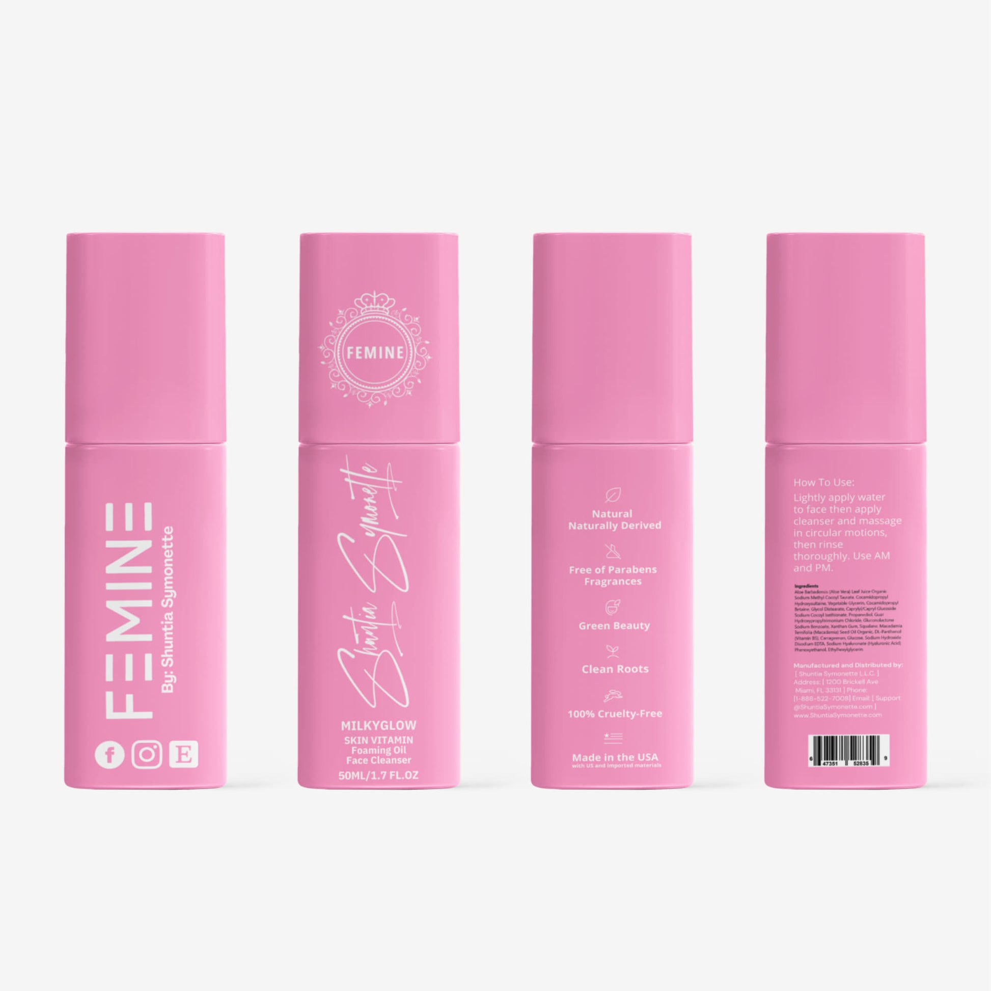 Milky Glow Oil Foaming Cleanser gentle oil to foam face wash deep pore cleanse hydrating glass skin glow luxury skincare routine viral trending celebrity inspired cleanser by Shuntia Symonette shop the viral trending product on amazon etsy google facebook Instagram TikTok shopify youtube pineterest shop