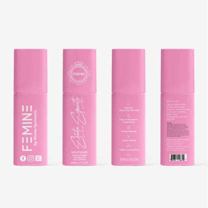 Milky Glow Oil Foaming Cleanser gentle oil to foam face wash deep pore cleanse hydrating glass skin glow luxury skincare routine viral trending celebrity inspired cleanser by Shuntia Symonette shop the viral trending product on amazon etsy google facebook Instagram TikTok shopify youtube pineterest shop