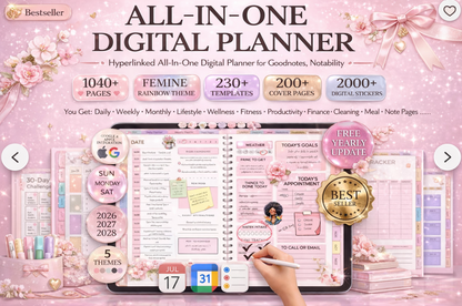 Digital Phone Journal Blueprint | Daily | Weekly | Monthly | Planner for Business | School | Goal Planning | Instant Download - Shuntia Symonette