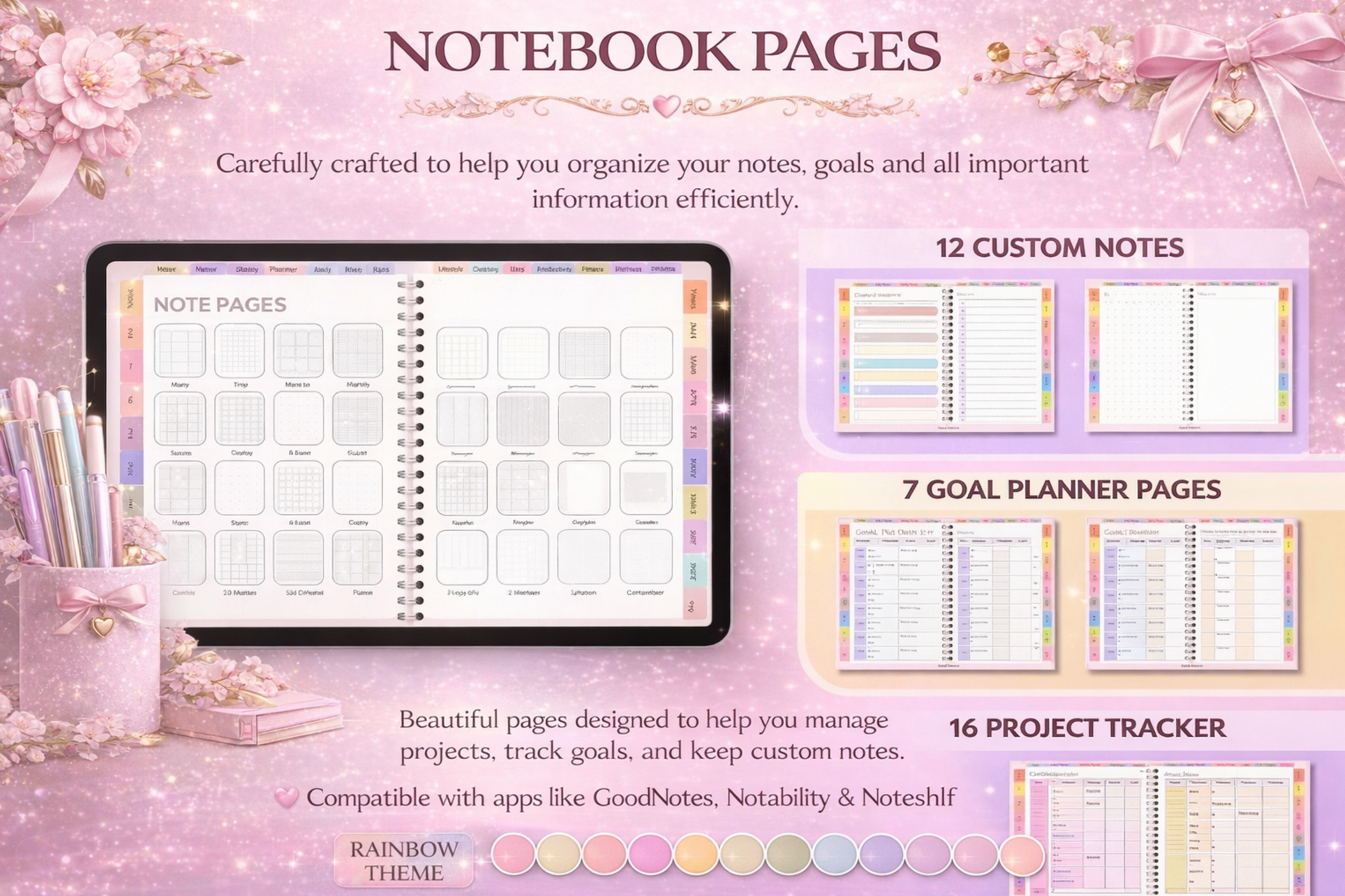 Digital Phone Journal Blueprint | Daily | Weekly | Monthly | Planner for Business | School | Goal Planning | Instant Download - Shuntia Symonette