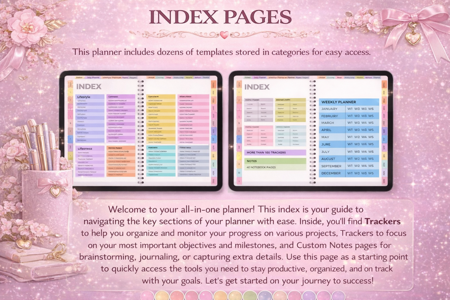 Digital Phone Journal Blueprint | Daily | Weekly | Monthly | Planner for Business | School | Goal Planning | Instant Download - Shuntia Symonette