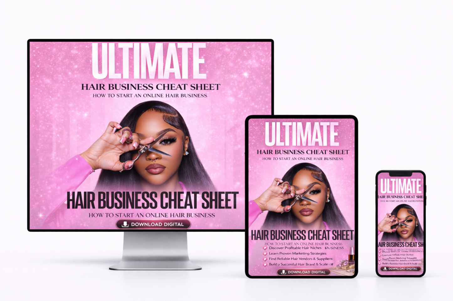 Hair Business 3 Day Course Blueprint | Digital Download | Hair | Beauty Business Planning | Organization Resource - Shuntia Symonette