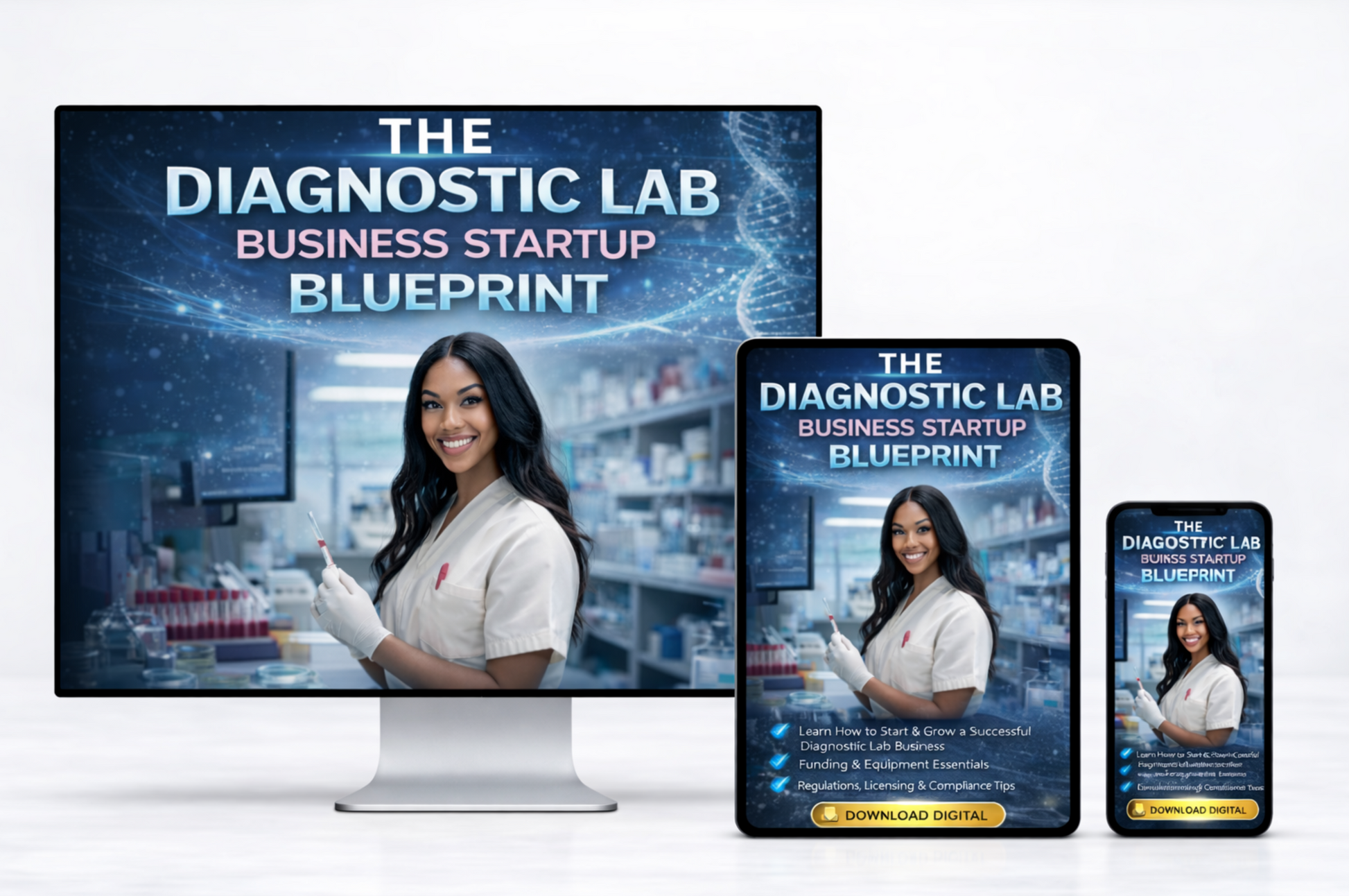 Diagnostic Lab 3 Day Course Blueprint | Digital Download | Diagnostic Laboratory Planning & Organization Resource - Shuntia Symonette