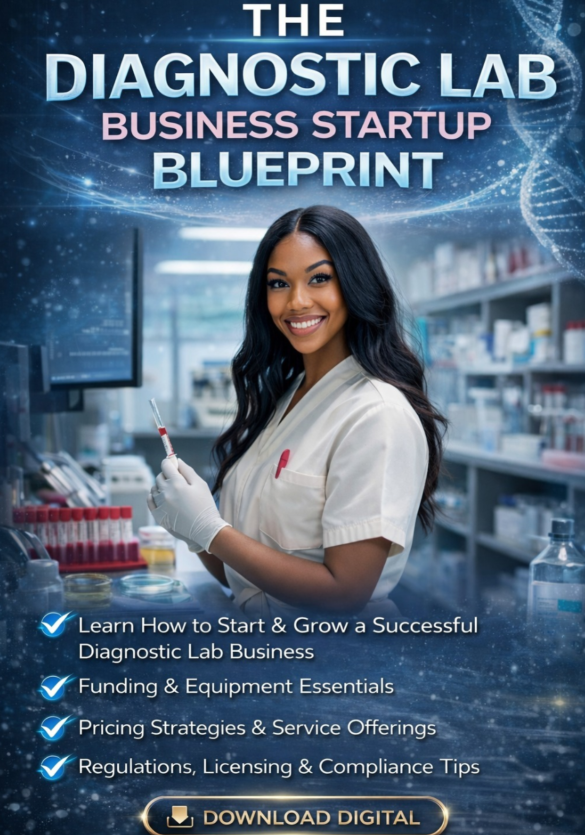 Diagnostic Lab 3 Day Course Blueprint | Digital Download | Diagnostic Laboratory Planning & Organization Resource - Shuntia Symonette
