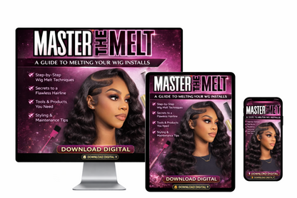 Master Melt Wig 3 Day Course Blueprint | Digital Download | Wig Melt & Wig Styling Planning & Organization Resource - Shuntia Symonette