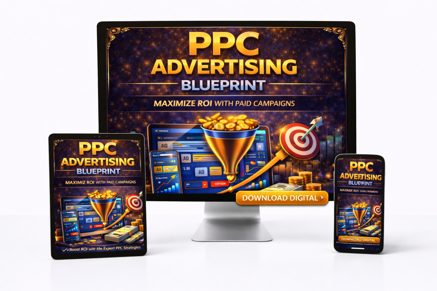PPC Advertising 3 Day Course Blueprint | Digital Download | Paid Advertising Planning Organization Resource - Shuntia Symonette