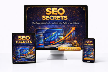SEO Secrets 3 Day Course Blueprint | Digital Download | SEO Planning & Search Optimization Organization Resource - Shuntia Symonette