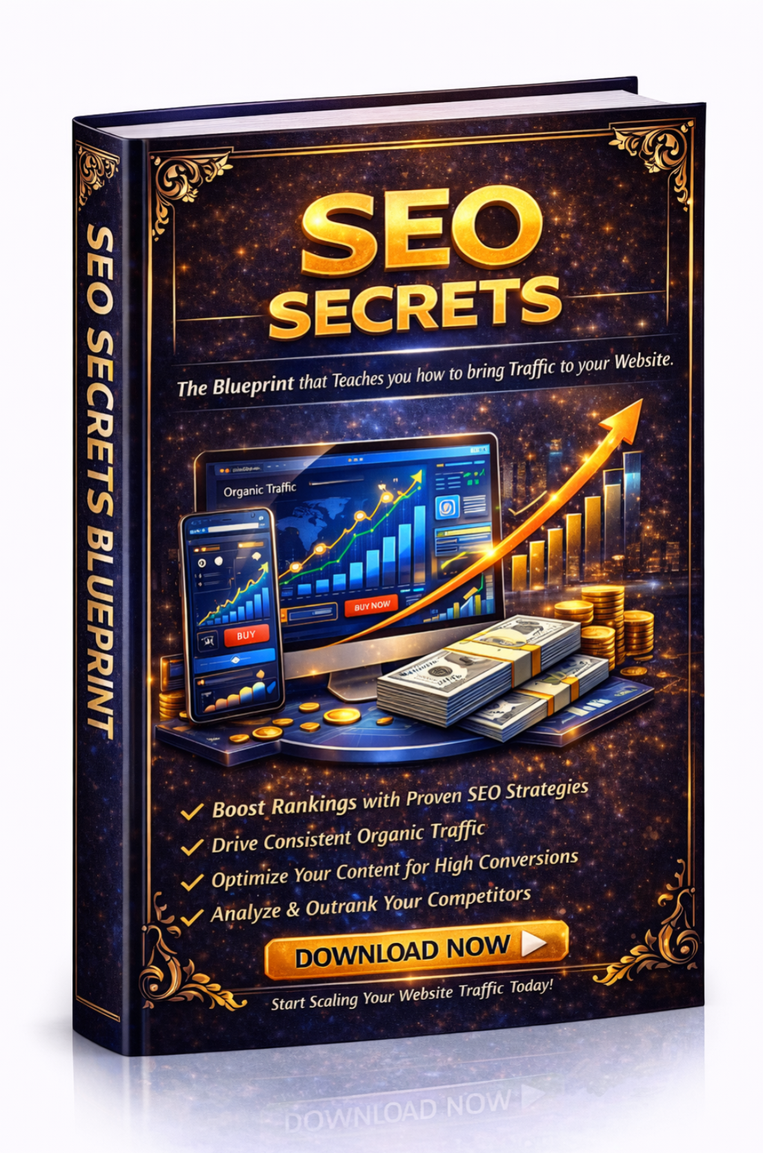 SEO Secrets 3 Day Course Blueprint | Digital Download | SEO Planning & Search Optimization Organization Resource - Shuntia Symonette
