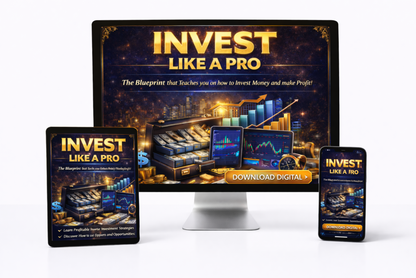Invest Like A Pro 3 Day Course Blueprint | Digital Download | Investment Planning & Financial Education Organization Resource - Shuntia Symonette