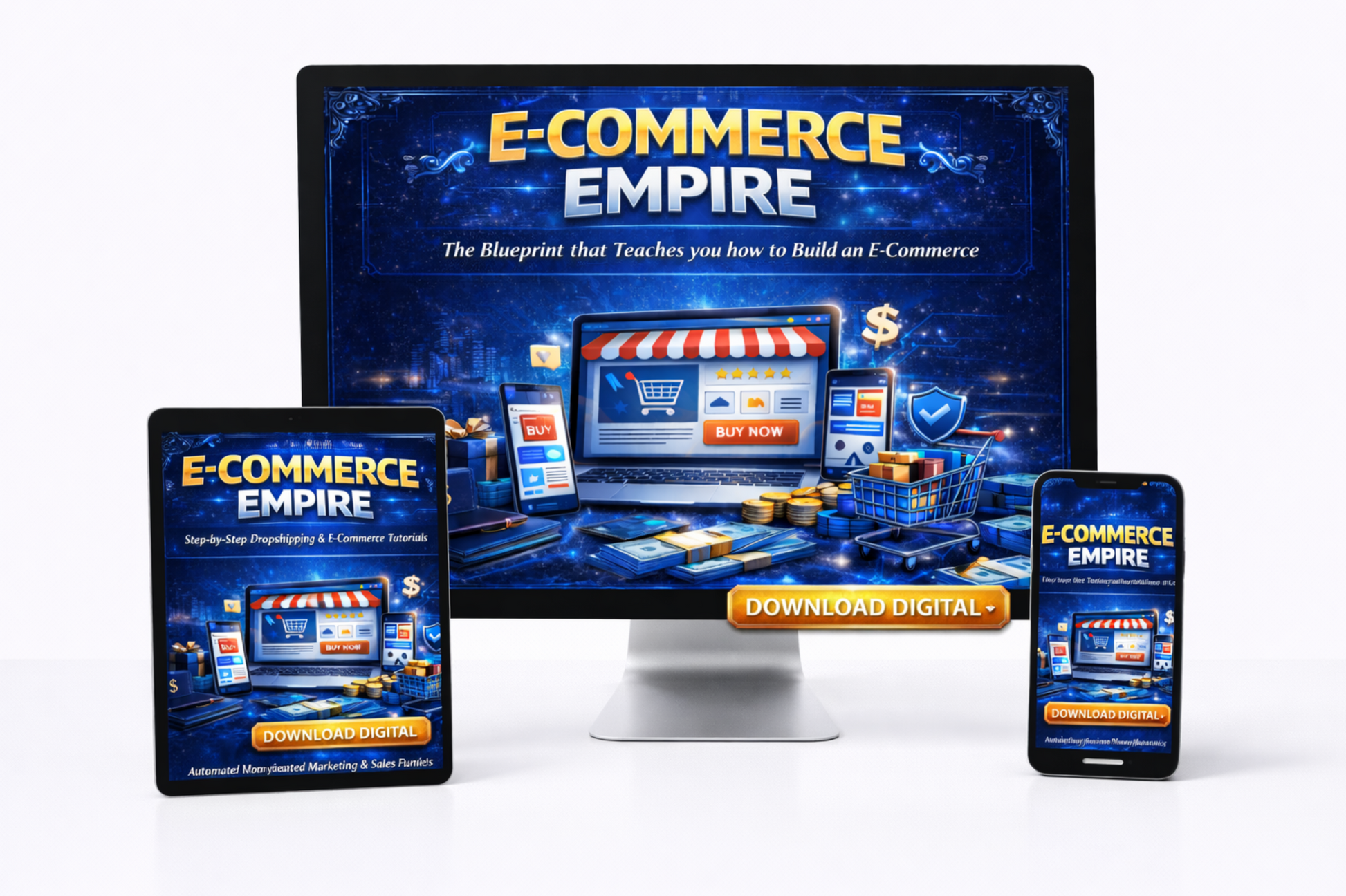 E-Commerce Empire 3 Day Course Blueprint | Digital Download | Online Store ECommerce Business Planning Resource - Shuntia Symonette